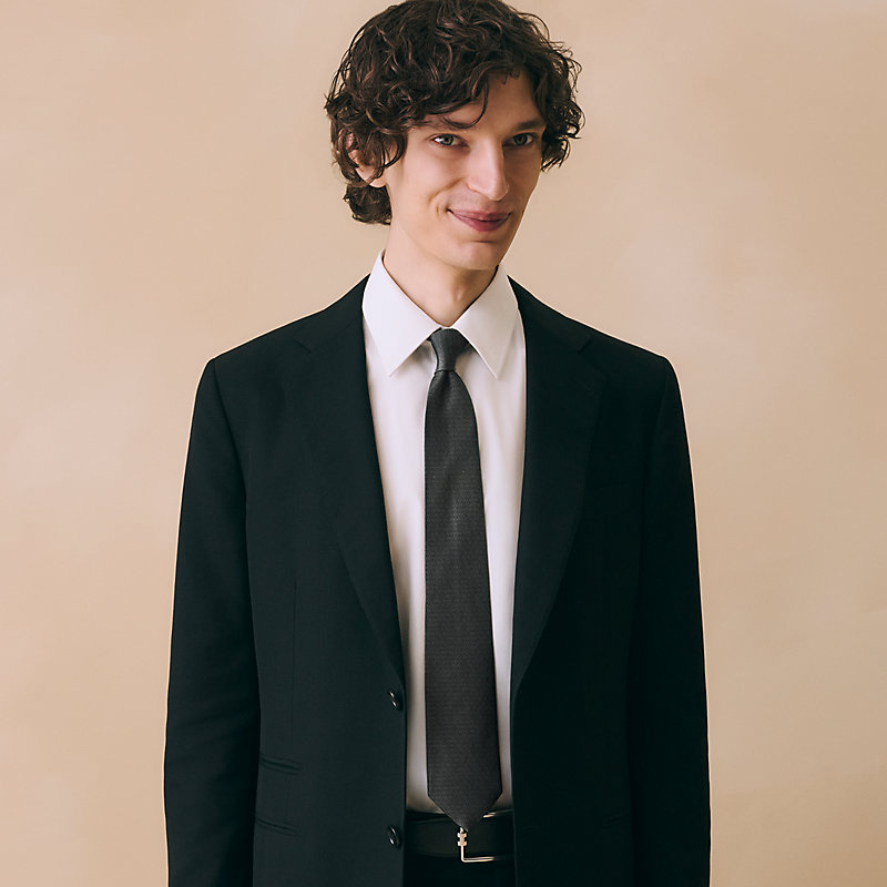 H Coccinelle tie 7 cm | Hermès UK
